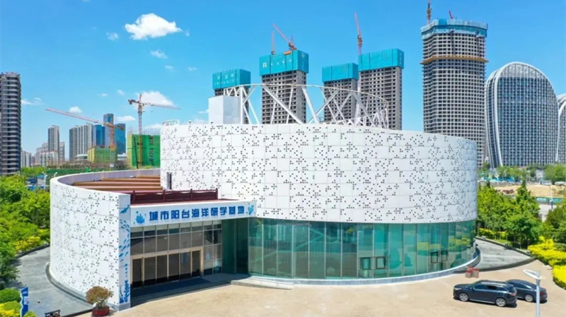 喜訊！城市陽臺海洋研學(xué)基地獲評青島市科普教育基地(圖2)